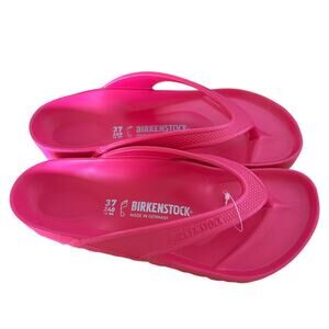 Birkenstock Honolulu EVA Thong Sandals Pink Women’s EU 37 US 6 New Waterproof